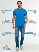 Футболка M-1 бирюзовый S